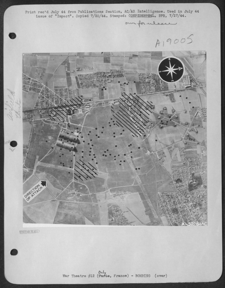 Bomb plot at Orly Airfield