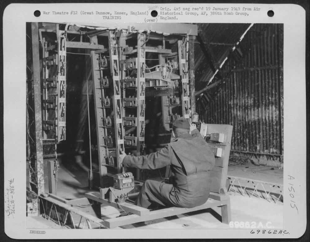 Bomb Rack Trainer At Great Dunmow