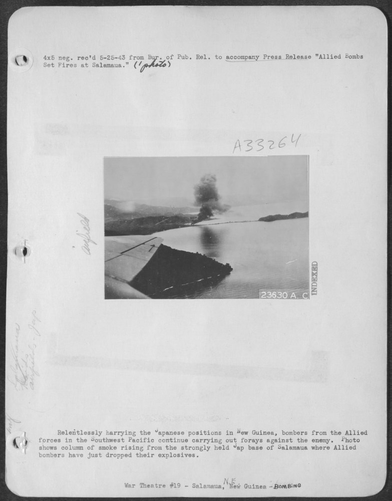 Bombers over New Guinea