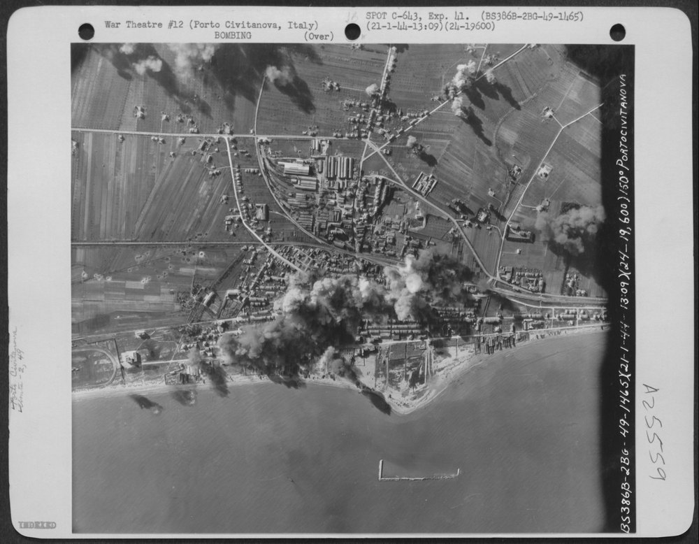 Bombing at Porto Civitanova