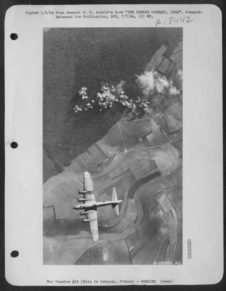 Bombing Bois De Crequey