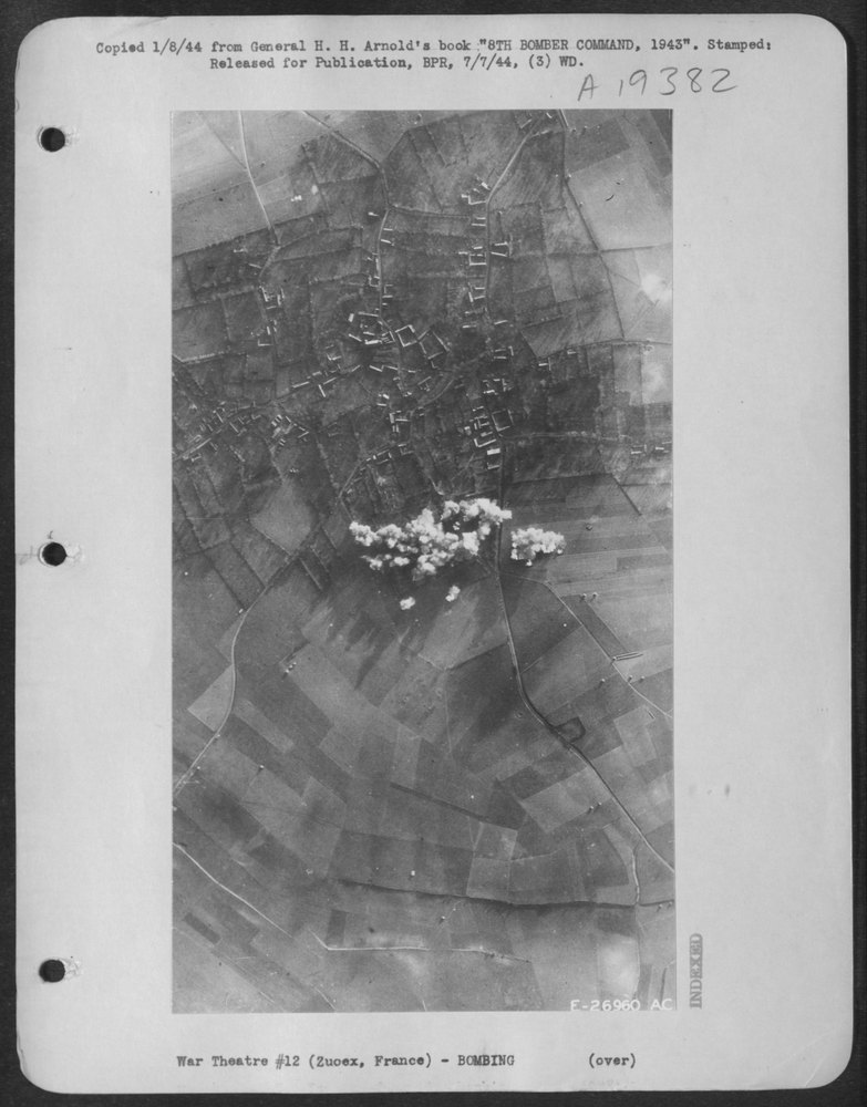 Bombing in Zuoex France