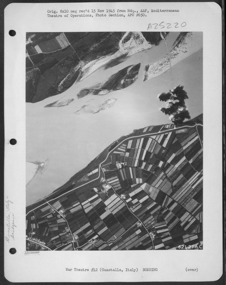 Bombing near Guastalla Italy