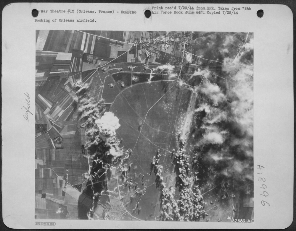 Bombing of Orleans airfield
