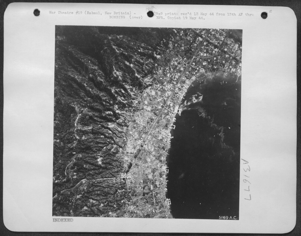 Bombing of Rabaul New Britain