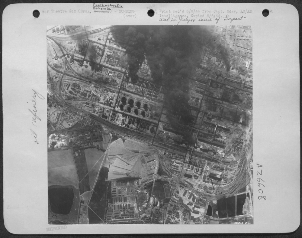 Bombing of Synthetic Oil Plant at Brux