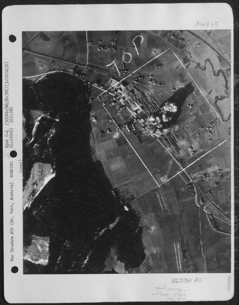 Bombing St Veit Railroad Yards