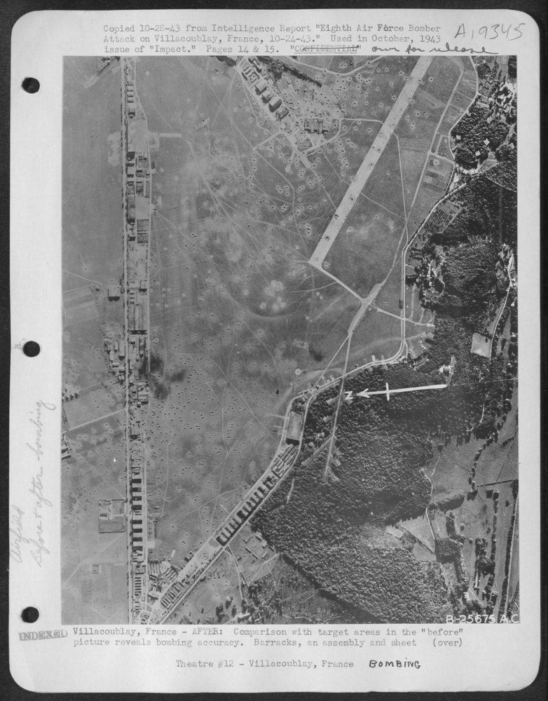 Bombing Villacoublay France