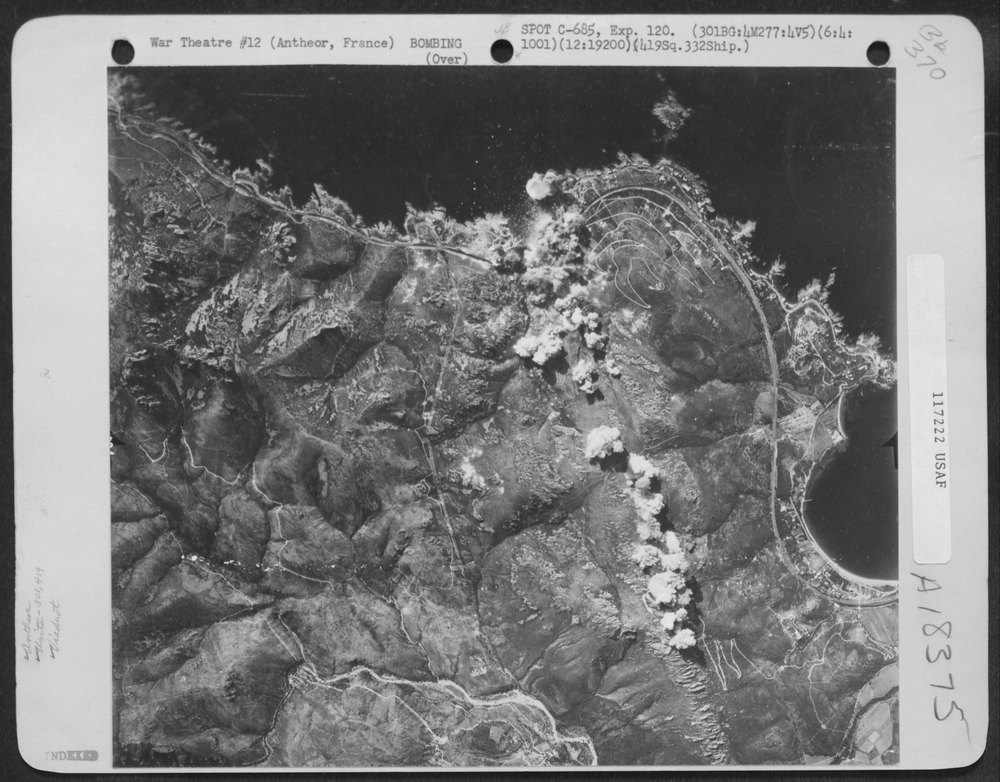 Bombs burst on Antheor viaduct
