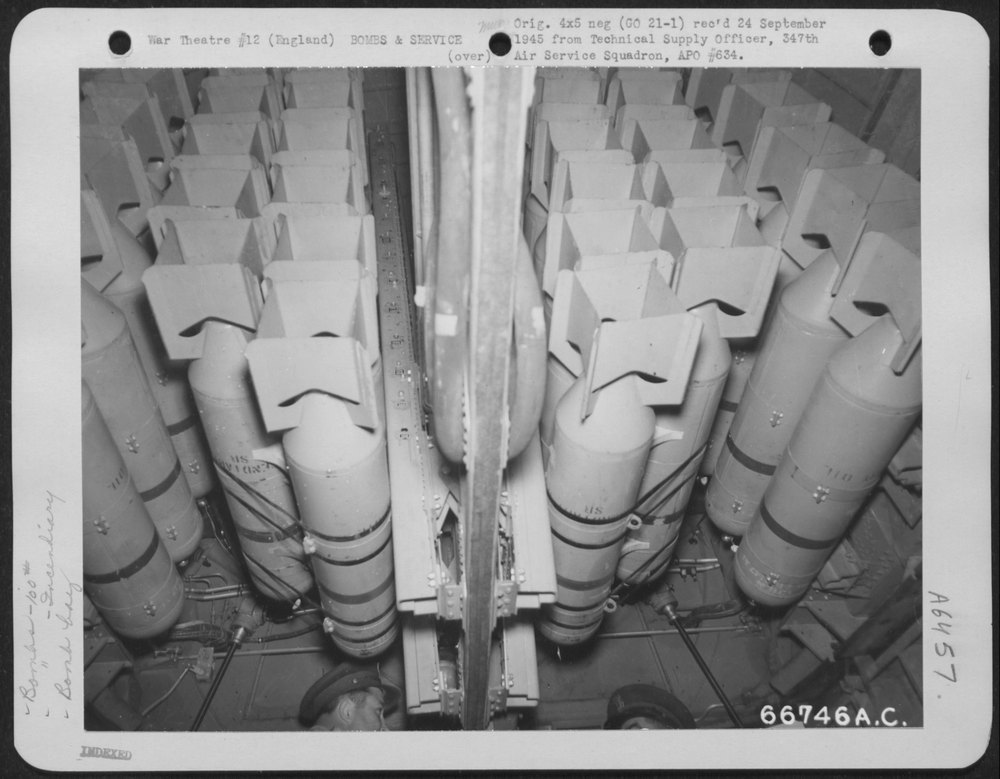 Bombs loaded in England