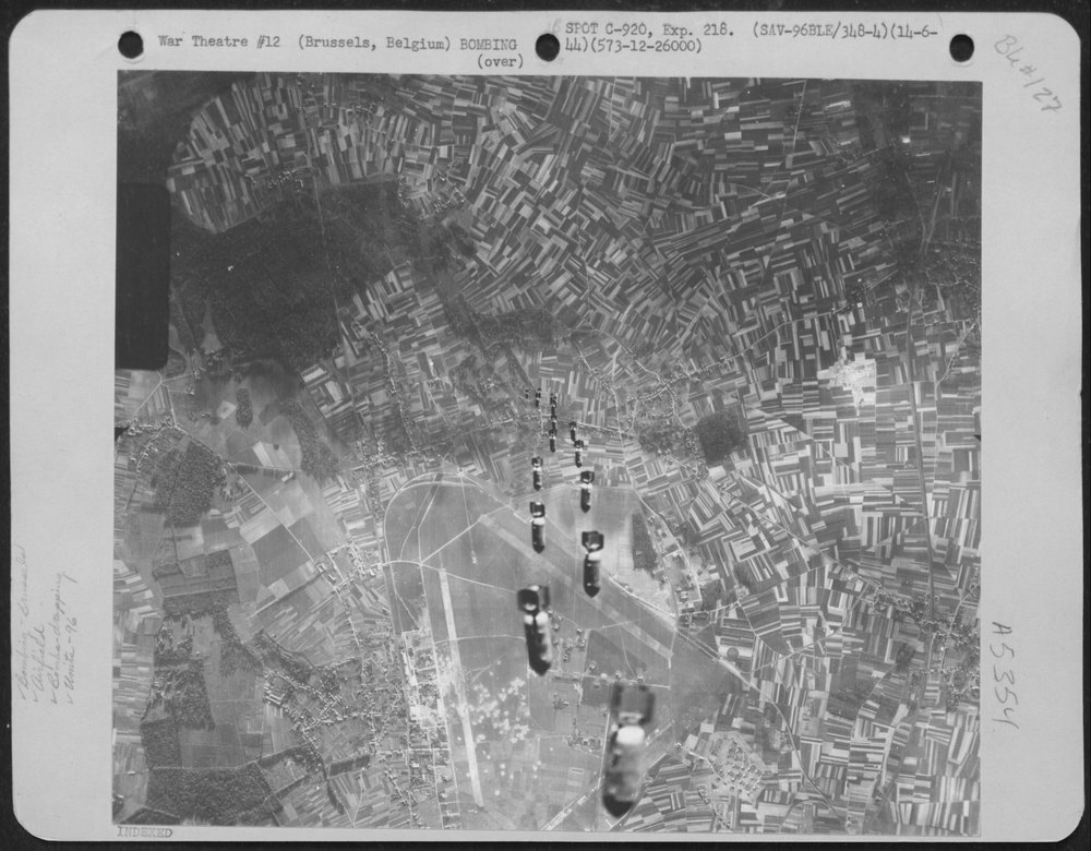 Bombs over Brussels Airfield