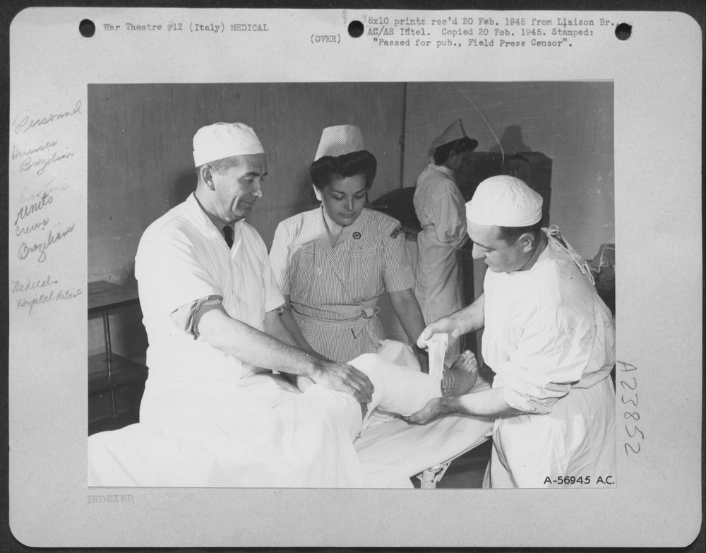 Brazilian medical personnel in Italy