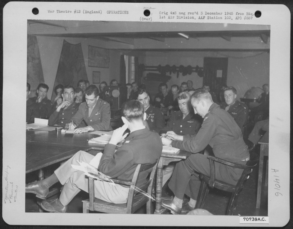 Brig Gen Howard Turner at 1st Bomb Division