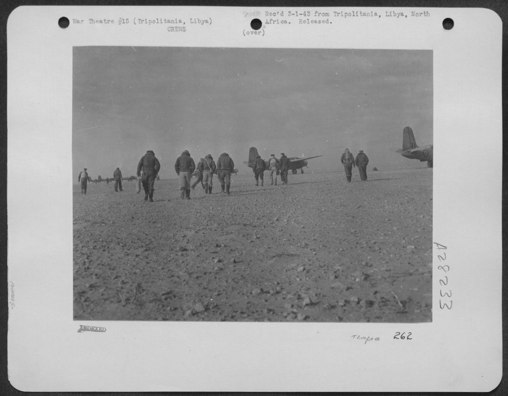 British Bostons in Tripolitania
