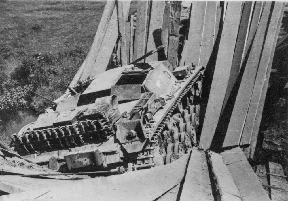 Broken down Sturmgeschütz