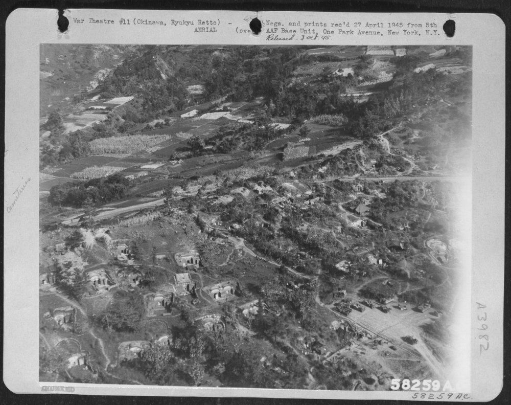 Burial vaults on Okinawa Island