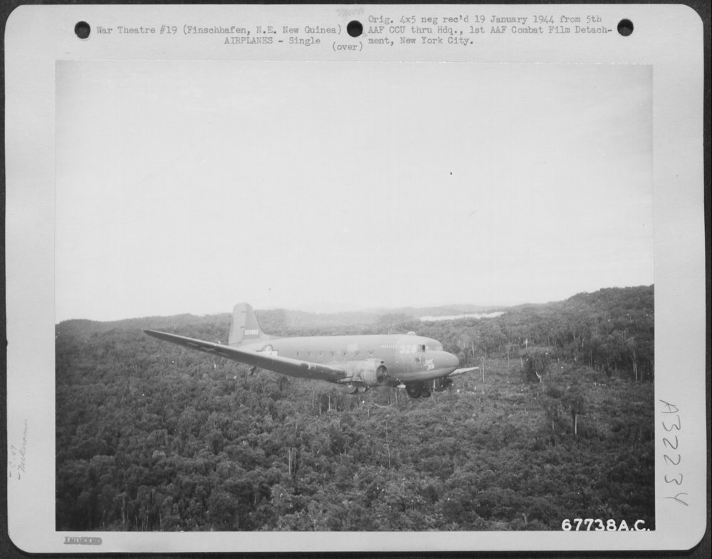 C-47 enroute to New Guinea