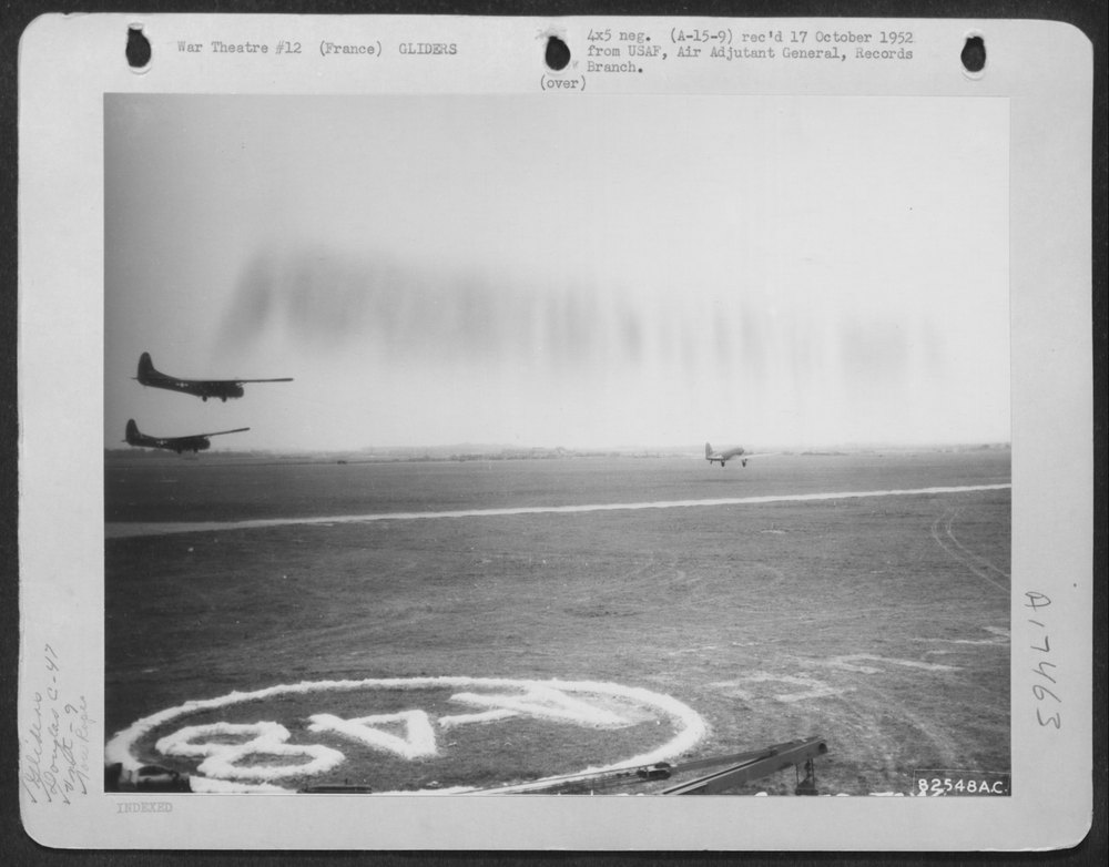 C-47 Takes Off In France
