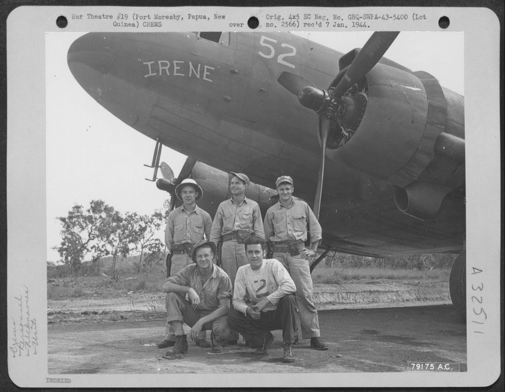 C-47 transport plane at Wards Drome