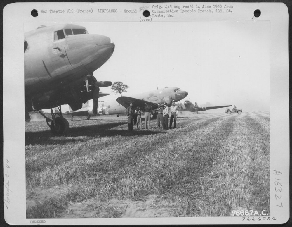 C-47S at Courtils airfield