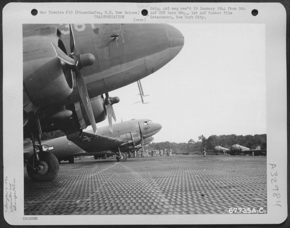 C-47s at Finschhafen