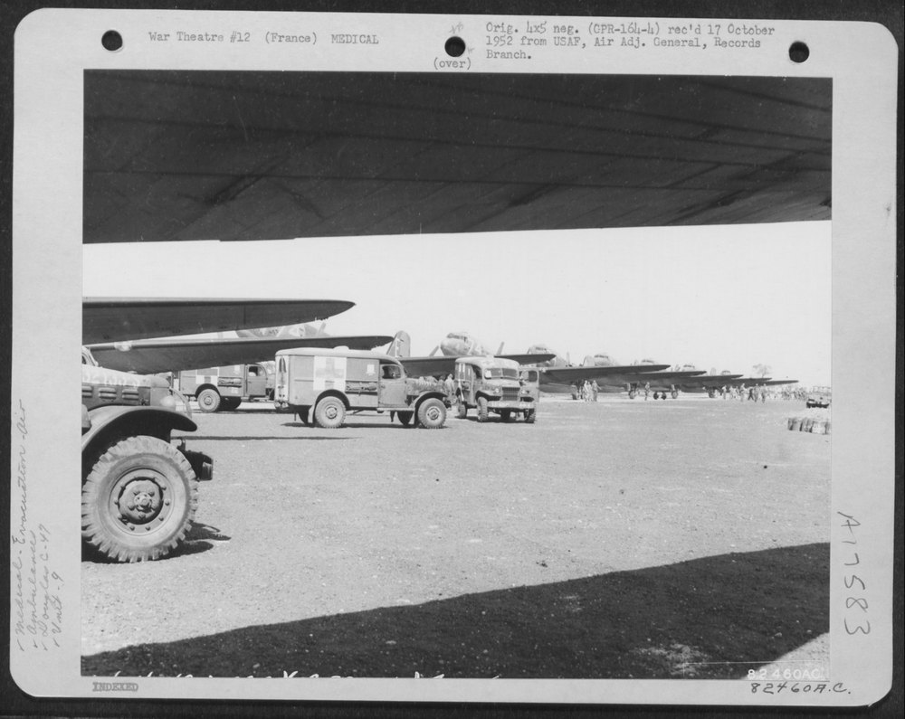 C-47S at Le Bourget Field