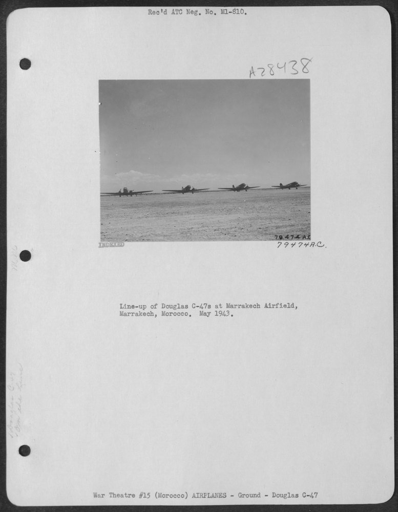 C-47s at Marrakech Airfield