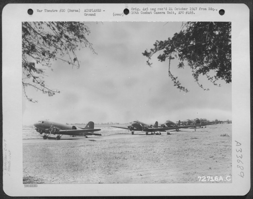C-47s at Nyangu Auxiliary Field
