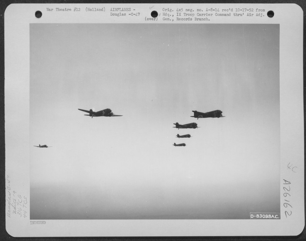 C-47S over Netherlands