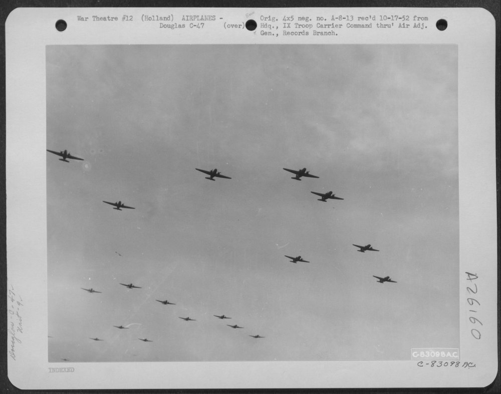 C-47S Over Netherlands