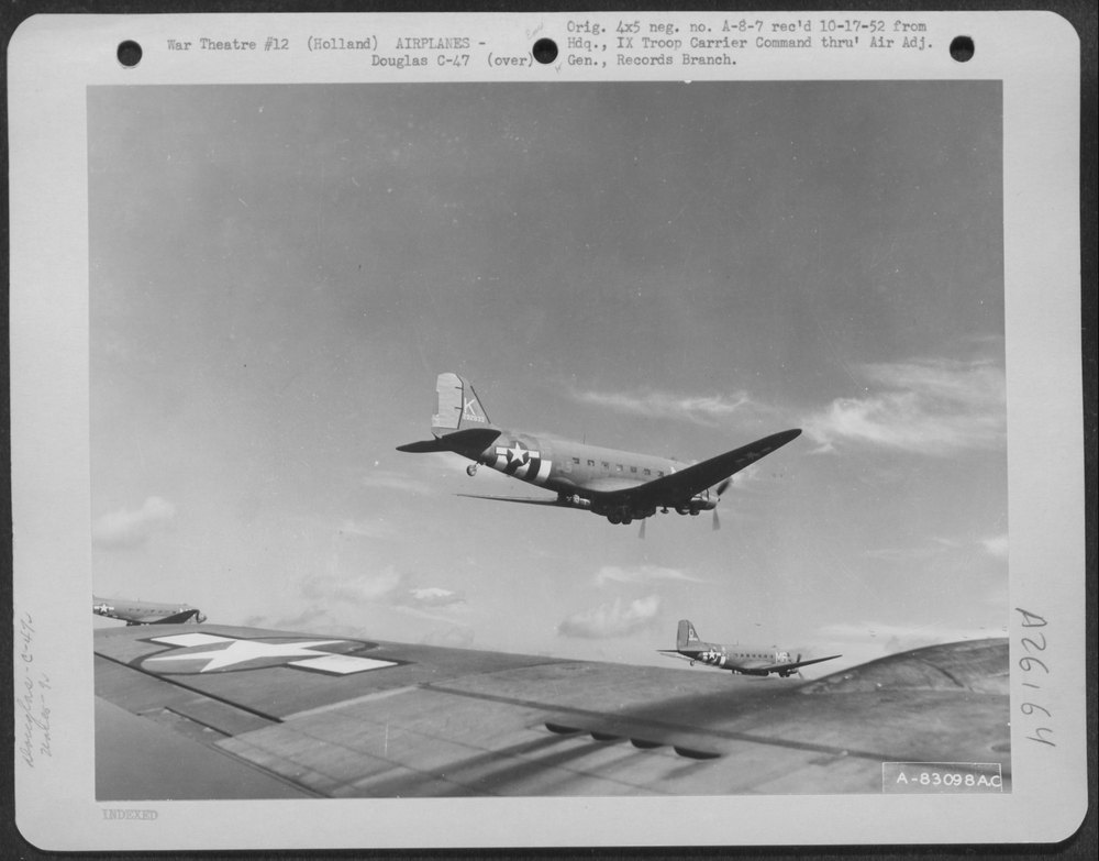 C-47S over Netherlands