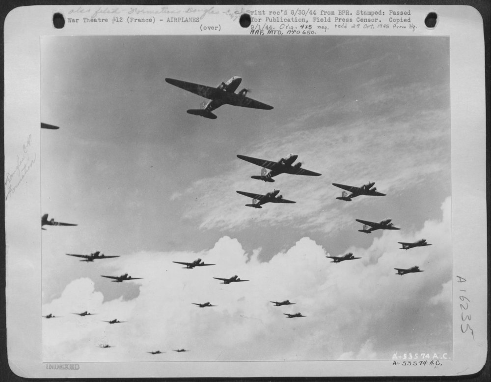 C-47s over Southern France