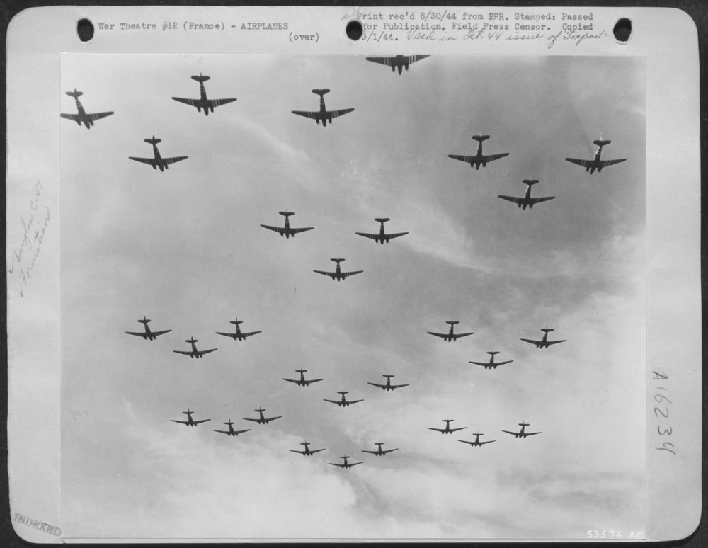 C-47s over Southern France