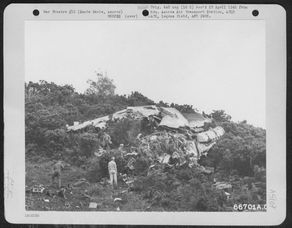 C-54 Crash Azores