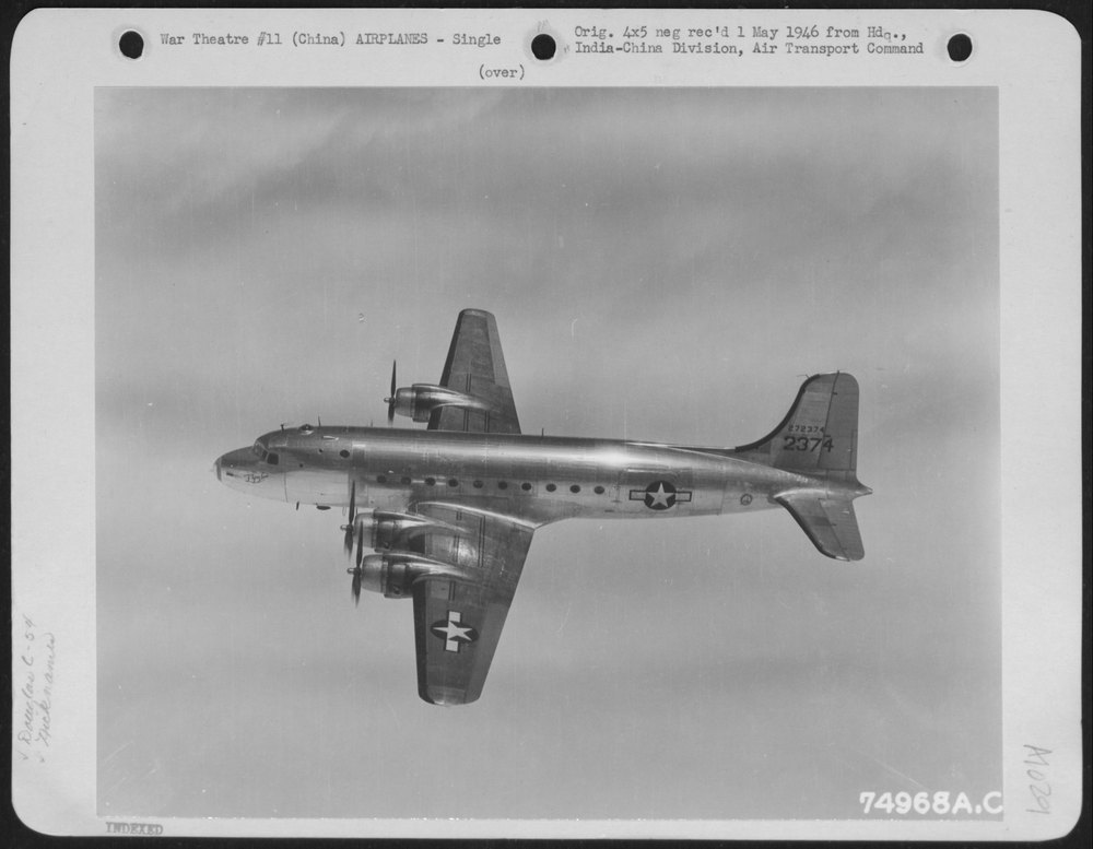 C-54 Flying Cross near Kunming