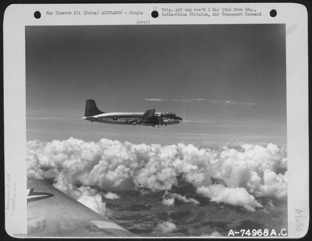 C-54 Flying Cross near Kunming