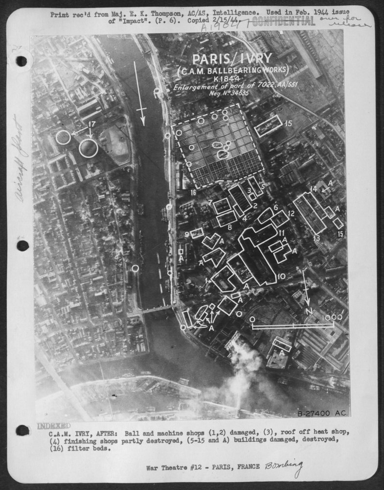 C.A.M. IVRY damaged