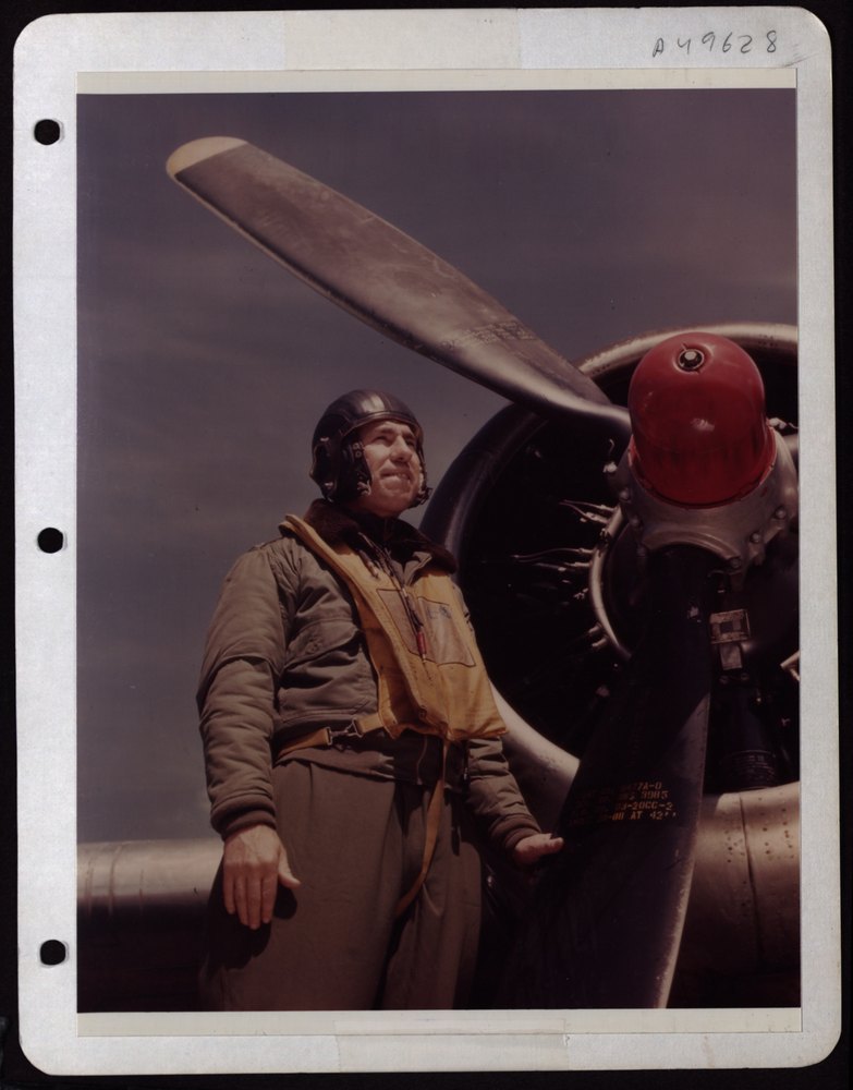 Capt Hudson At England Base