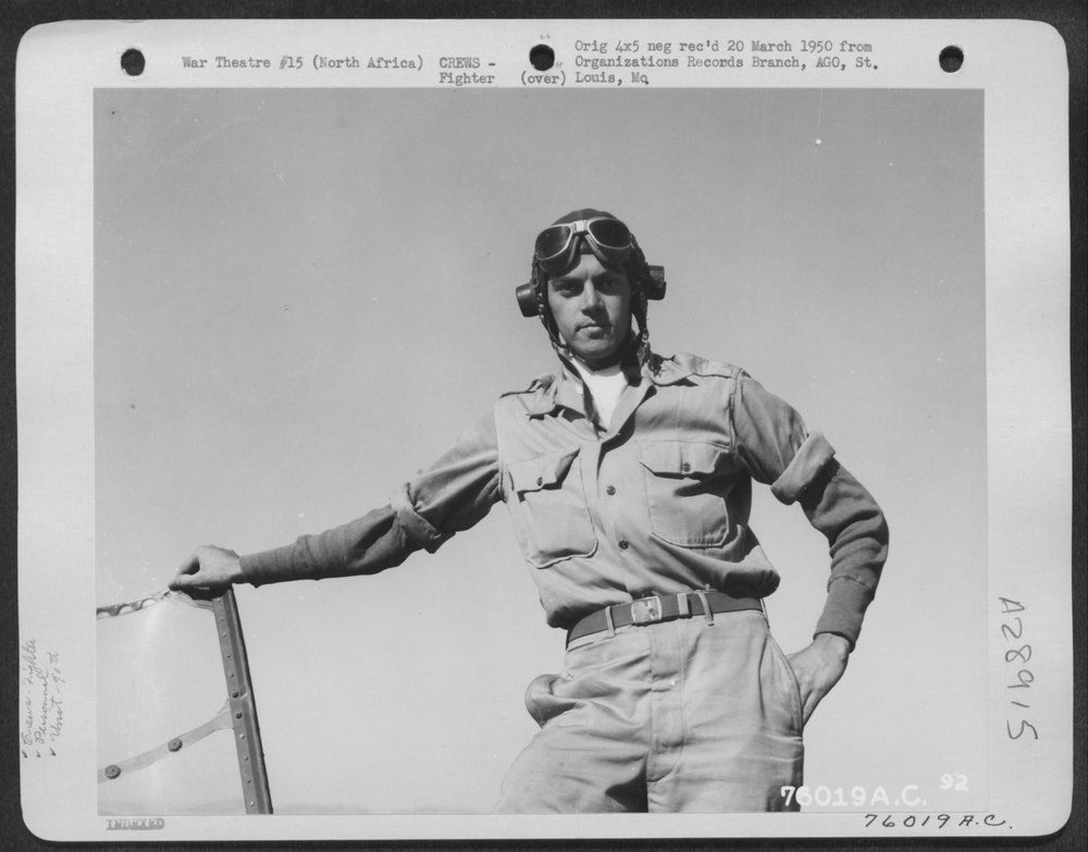 Capt Spencer in North Africa
