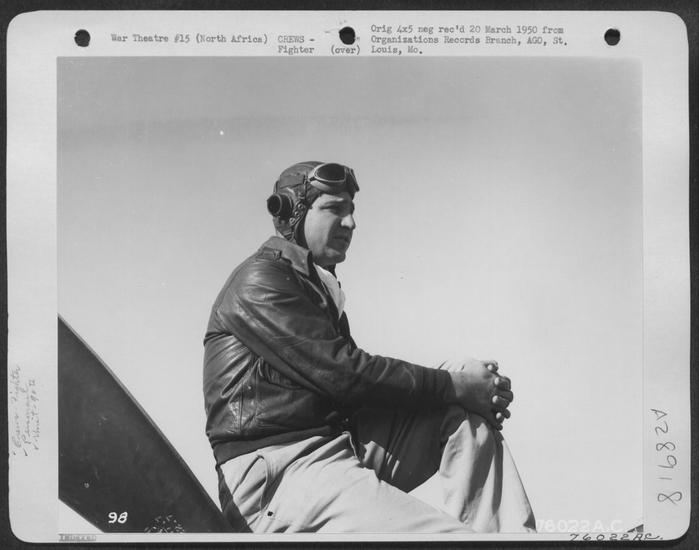 Capt Webb in North Africa
