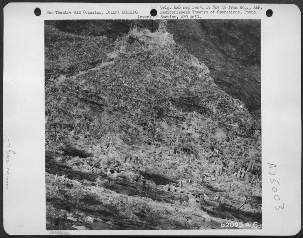 Cassino Bomb Damage