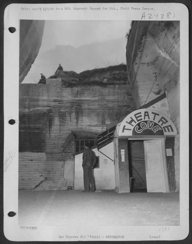 Cave Theatre in Southern Italy