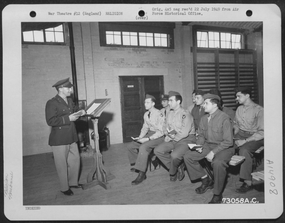 Chaplain Smith in England
