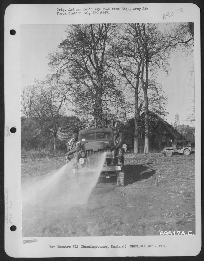 Chemical Warfare Service at Bassingbourne