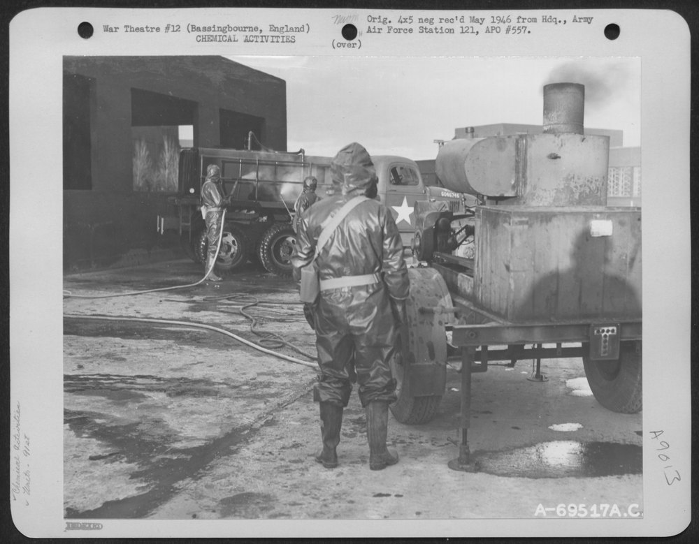 Chemical Warfare Service at Bassingbourne