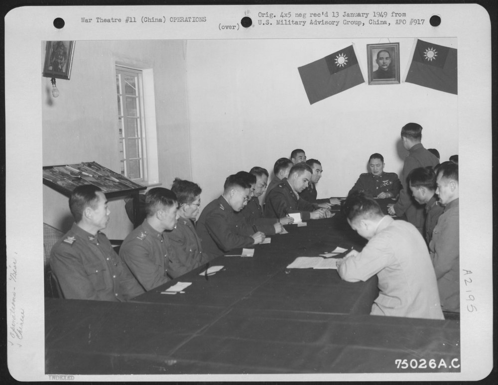 Chinese Air Force conference Nanking