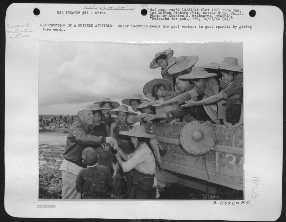 Chinese airfield construction