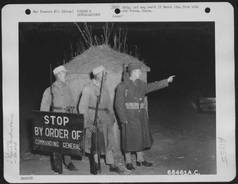 Chinese American soldiers in China