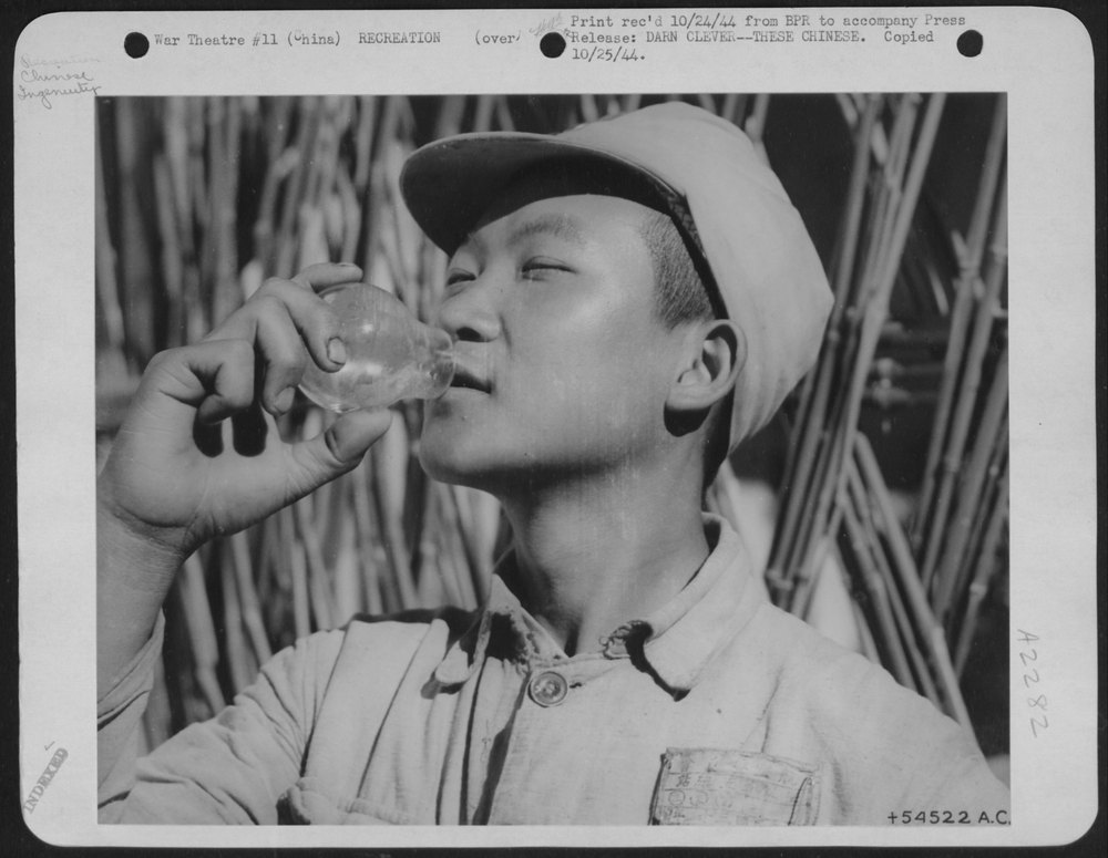 Chinese workman in China
