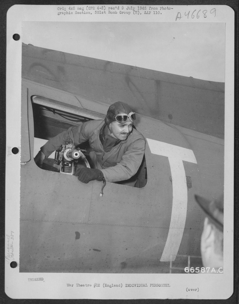 Clark Gable in England